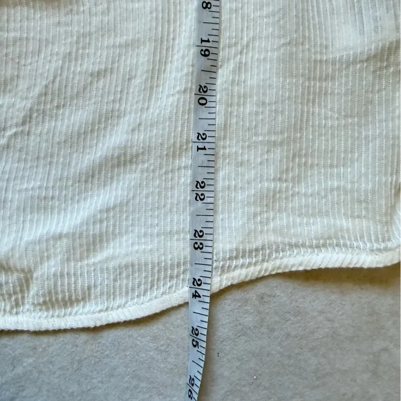 Quince Organic Cotton Peasant Blouse L - Picture 14 of 14